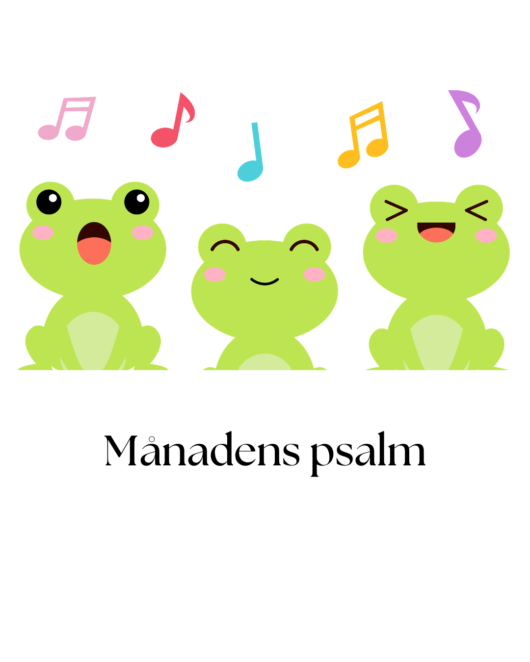 Här kan du lyssna till månadens psalm, som vi använder i våra gudstjänster