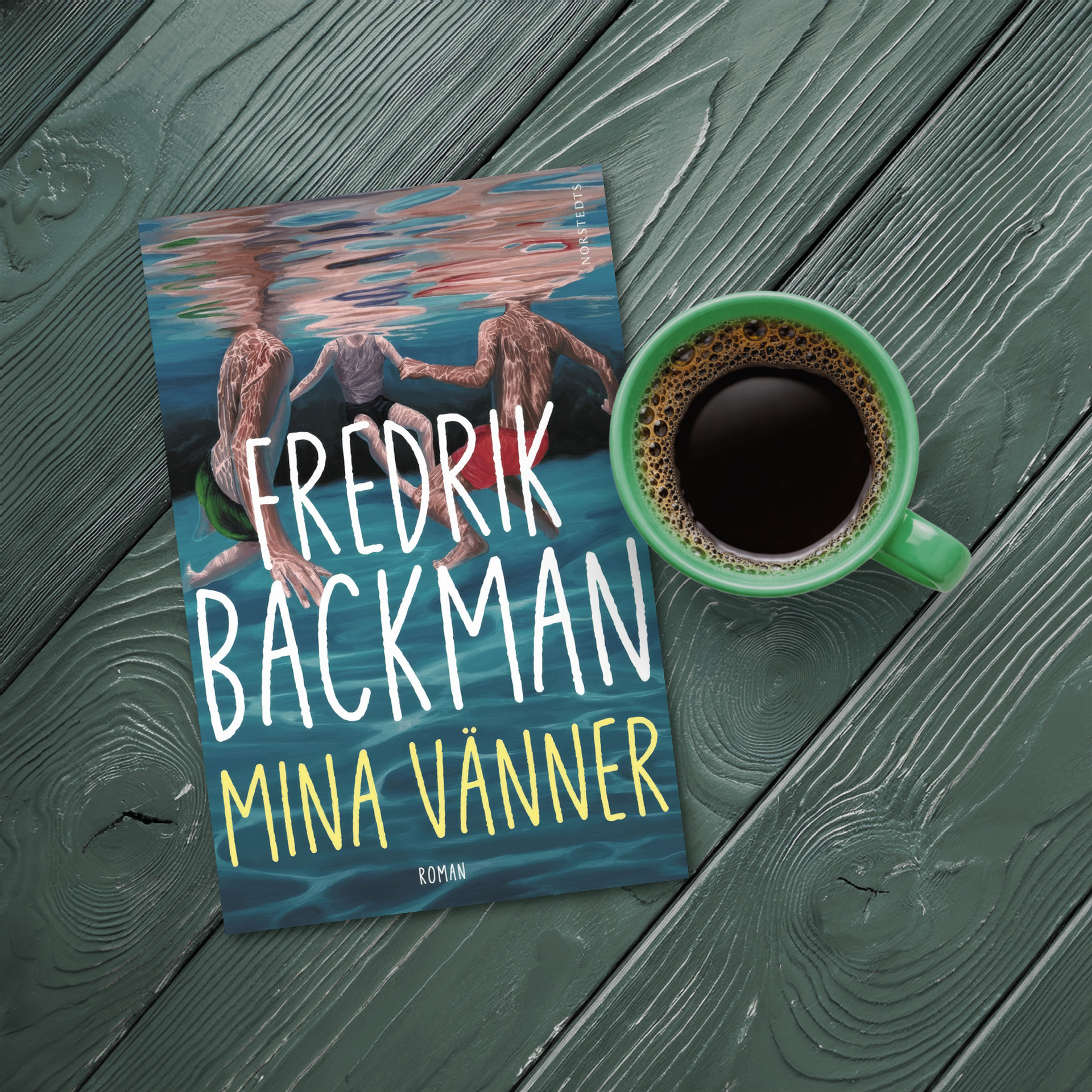 Boken "Mina vänner" av Fredik Backman
