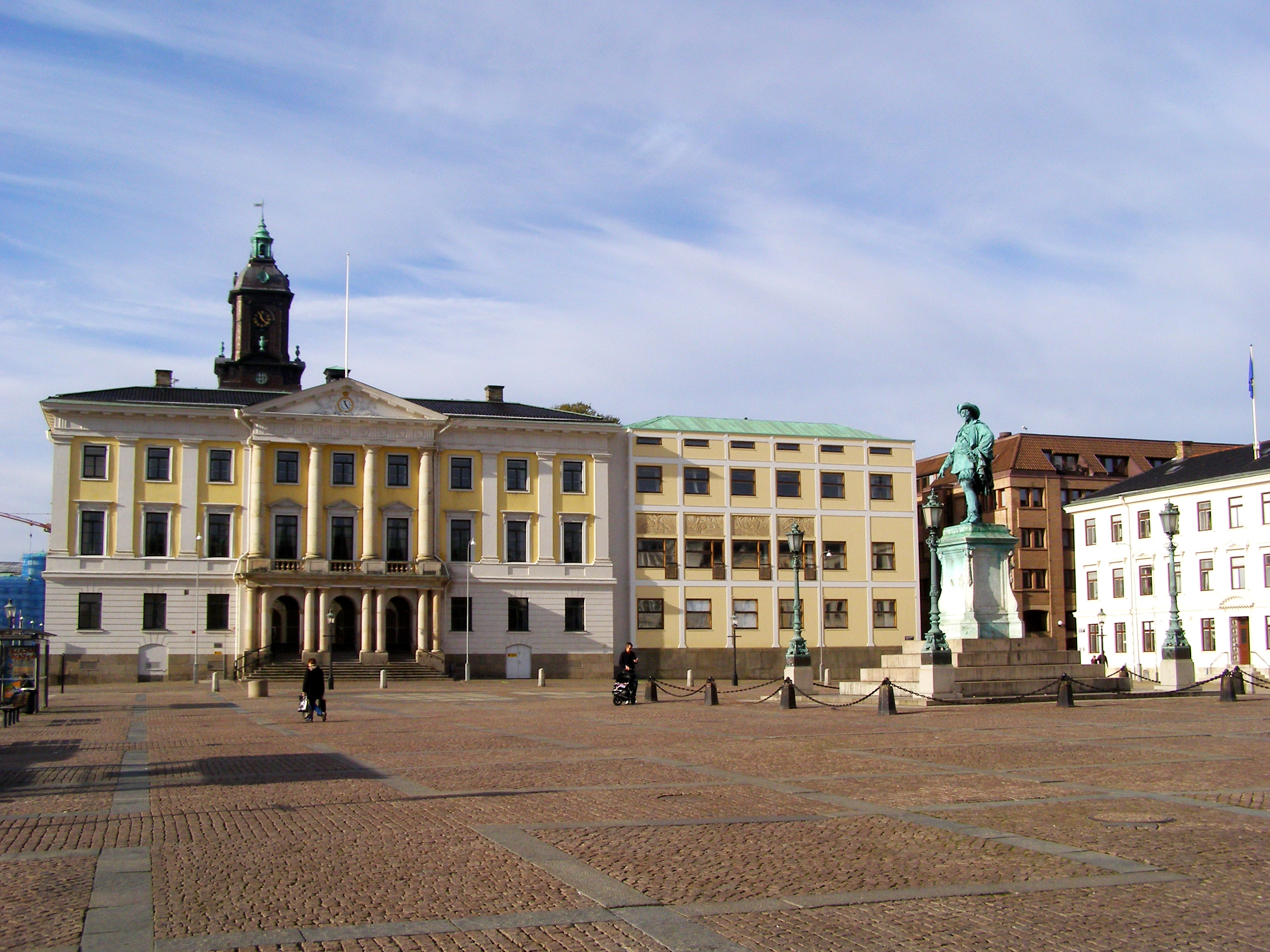 Rådhuset vid Gustaf Adolfs Torg i Göteborg