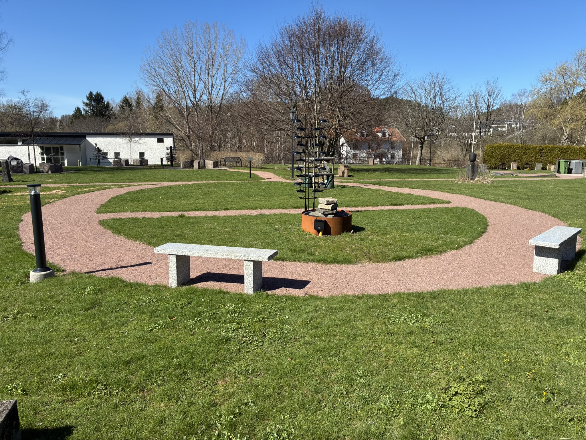 Minneslunden Eken på kvarter C, Lerums Gamla kyrkogård