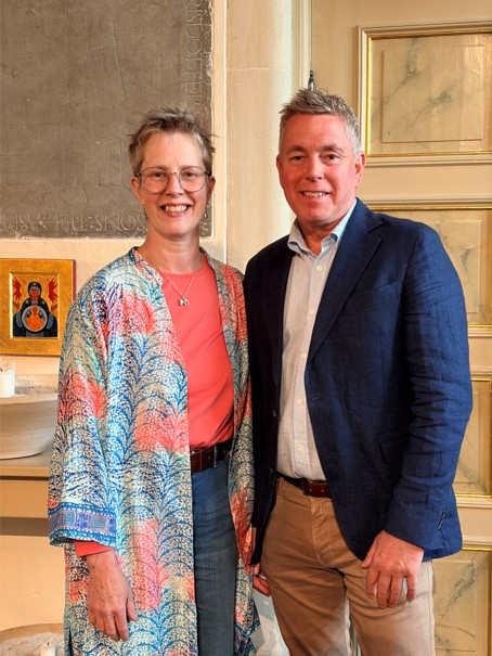 Karin Hilmarch och Peter Larson