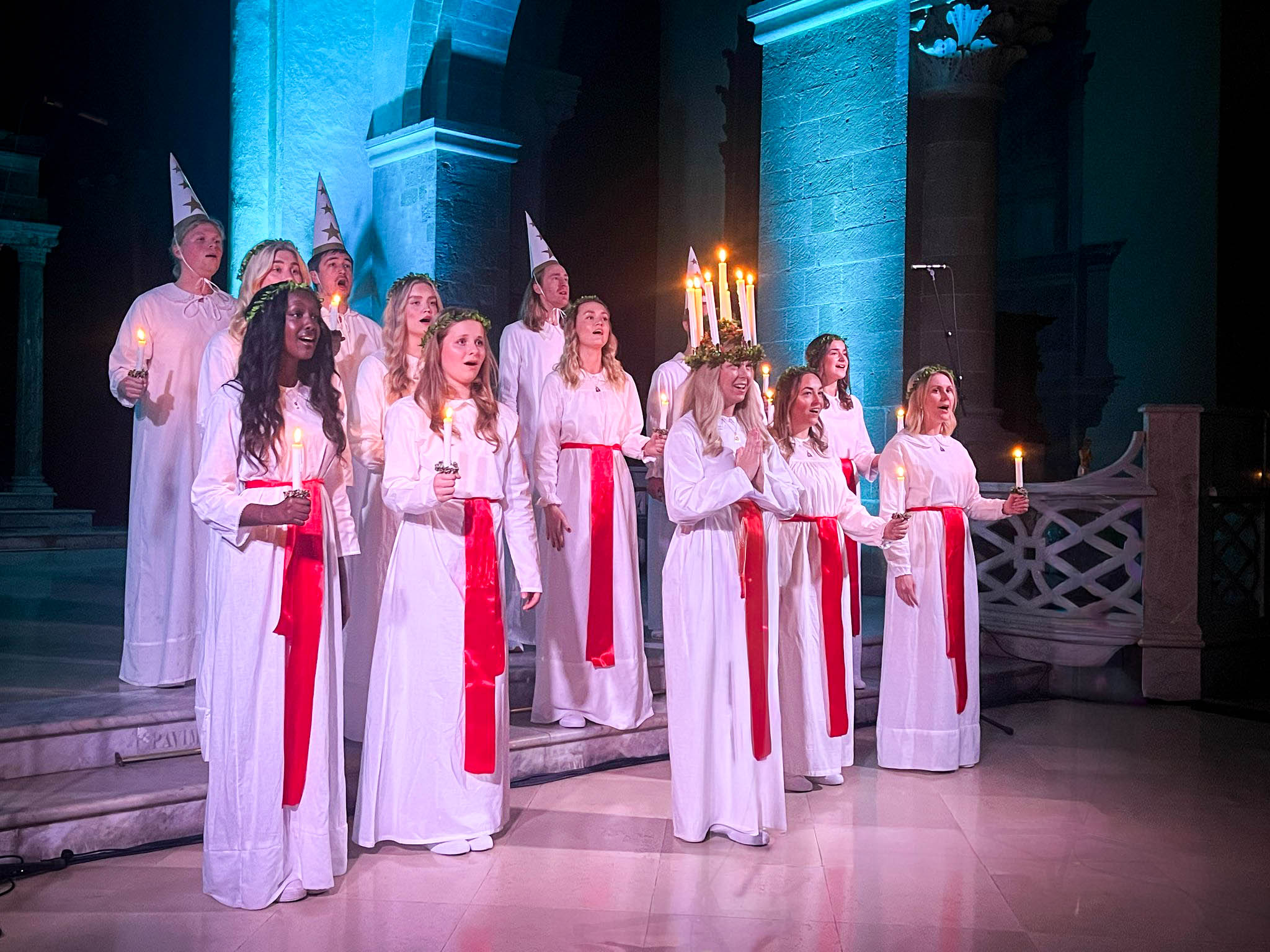 Luciafirande i italen