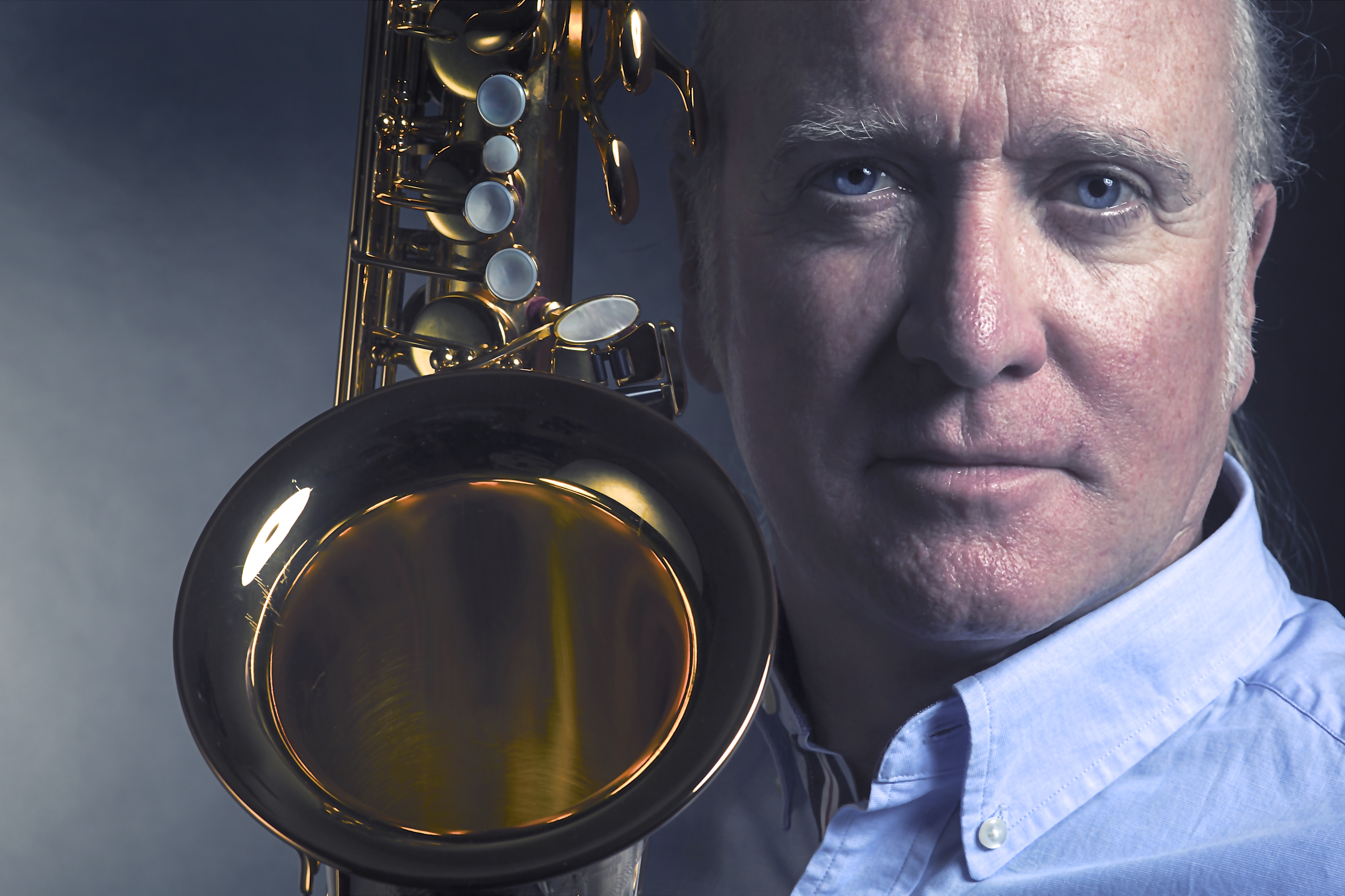 Johan Stengård på saxofon