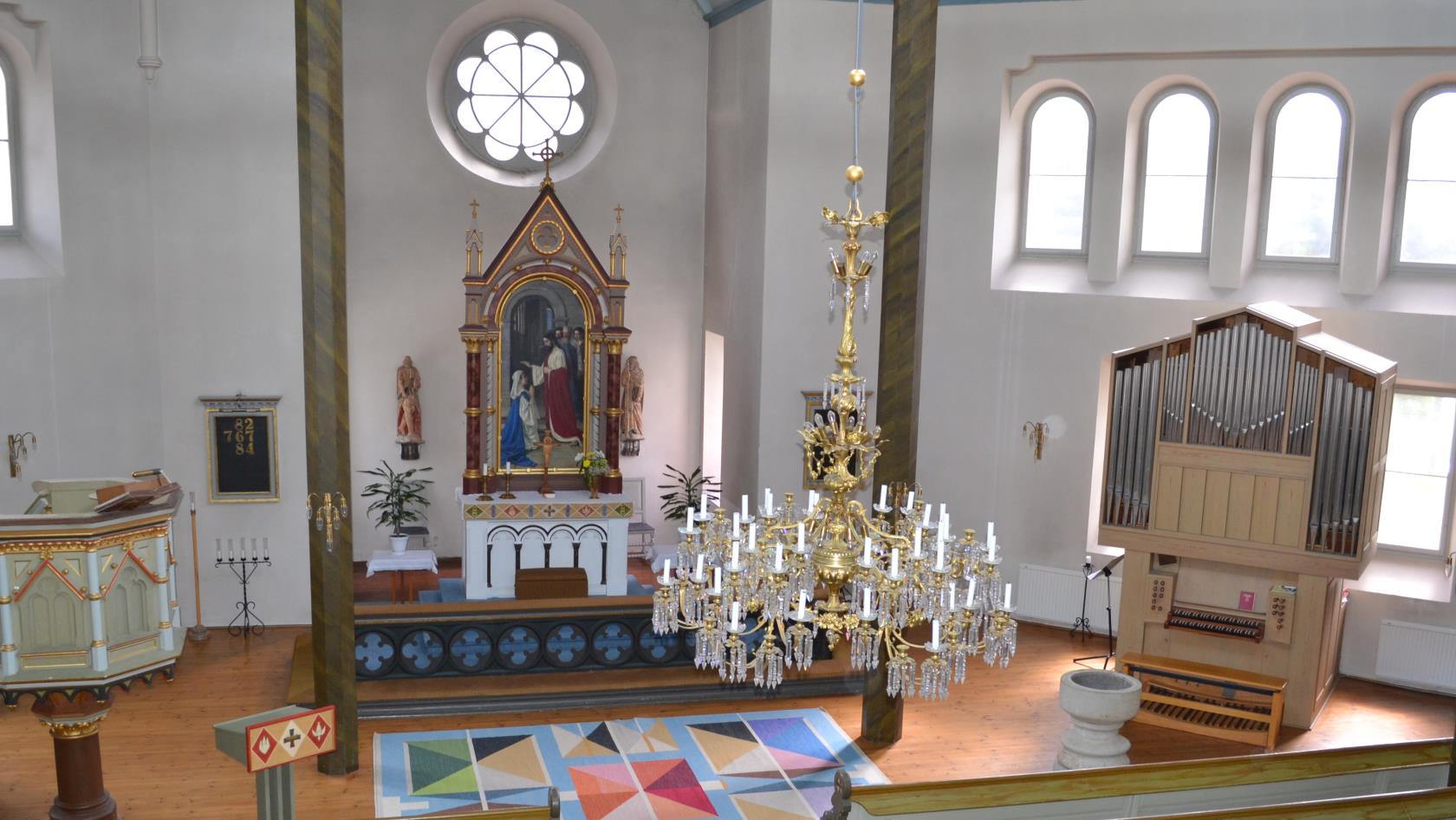 Orgel i Holmestads kyrka