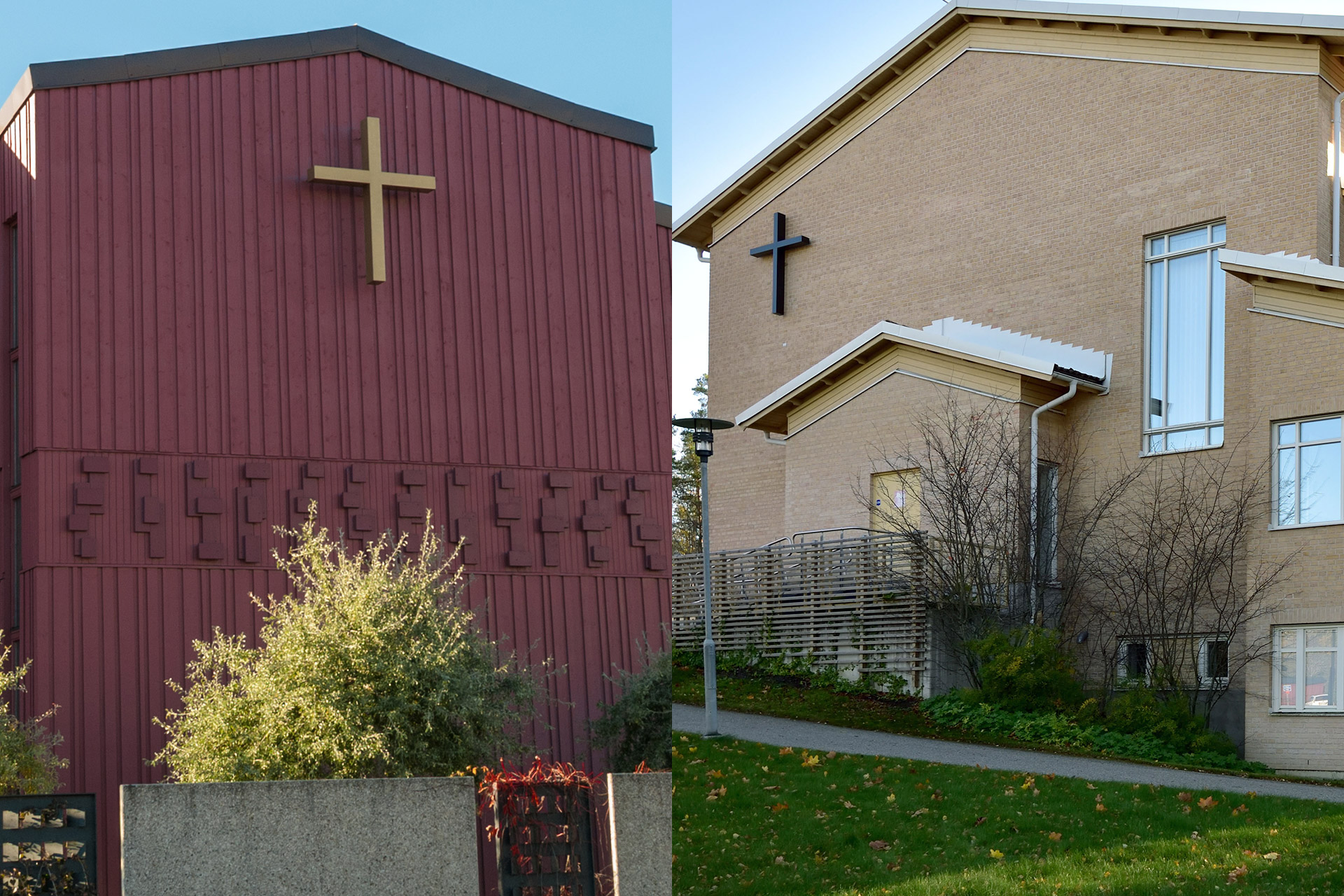 Tumba kyrka och Ängskyrkan