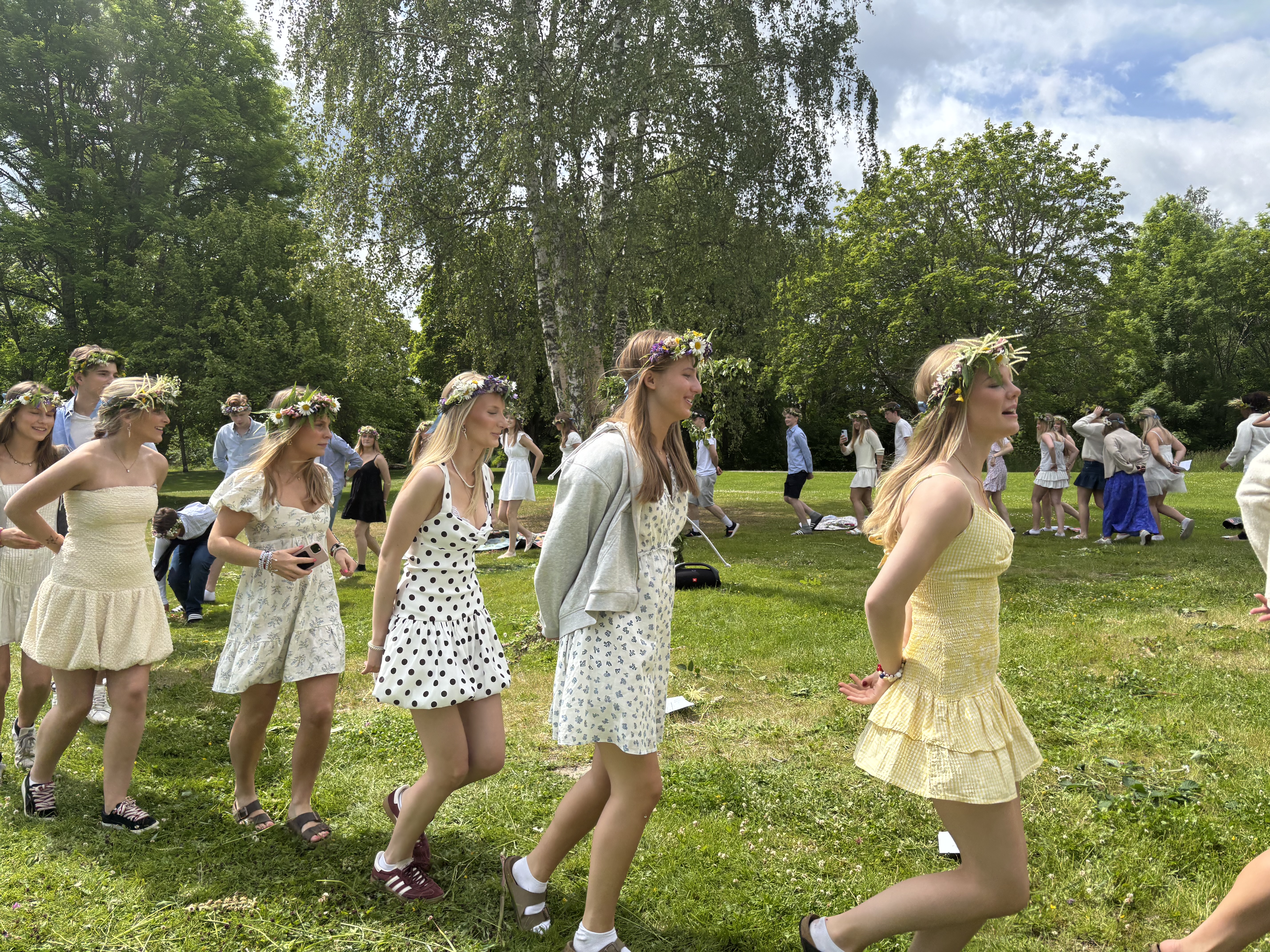 Midsommar, samtal och nya vänner