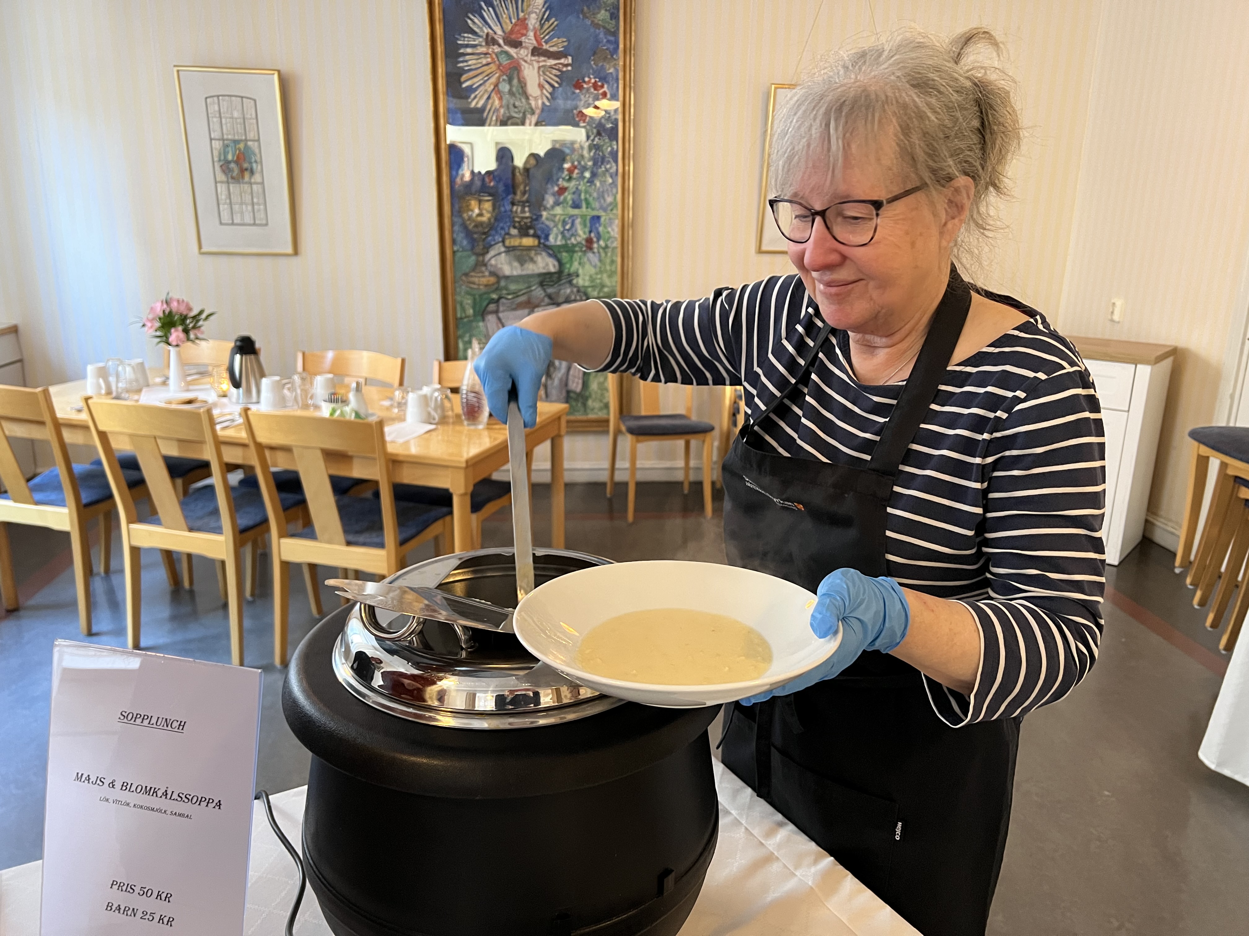 Besök vår sopplunch varje onsdag.