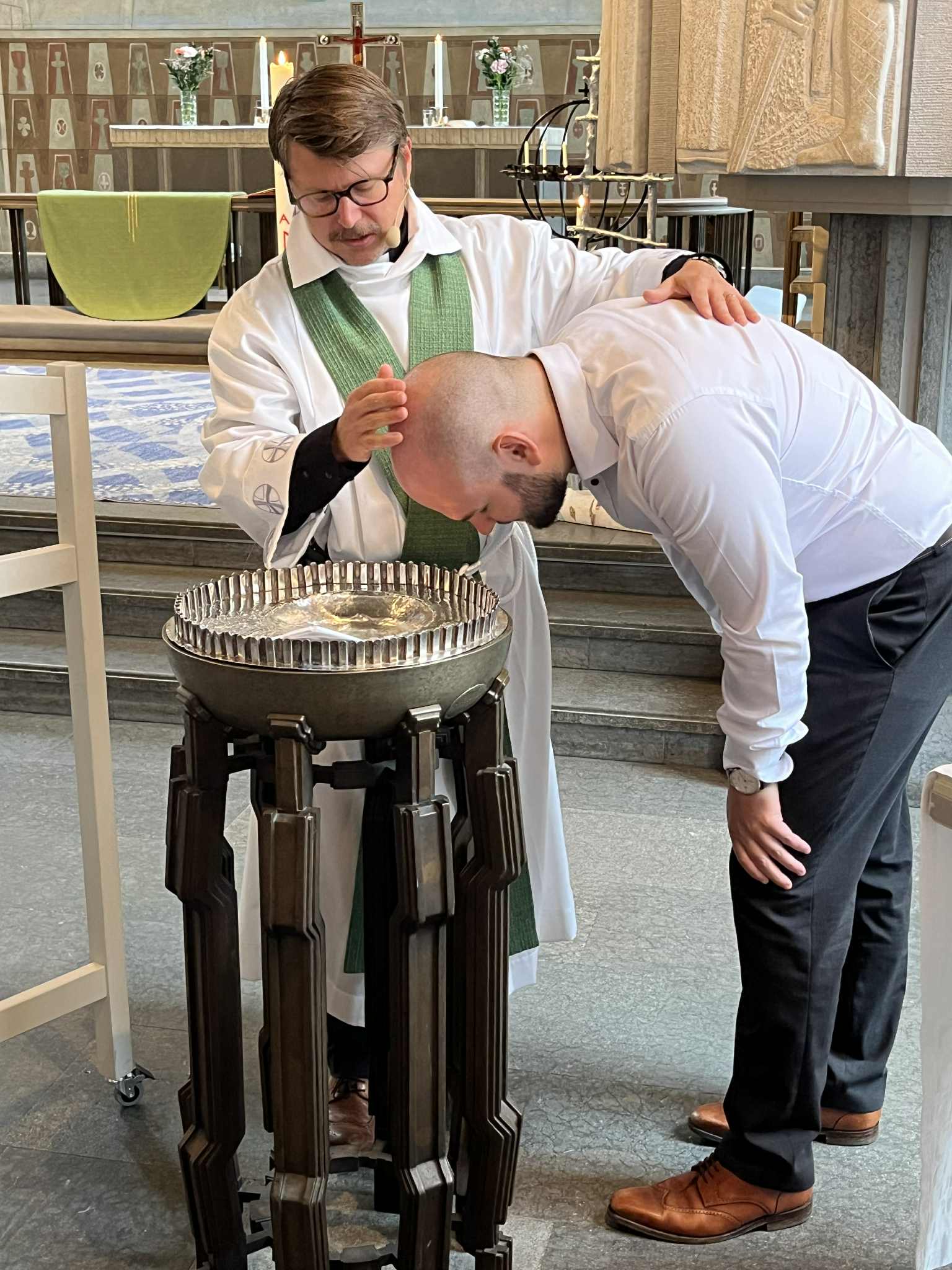 Det är aldrig för sent för att döpas.