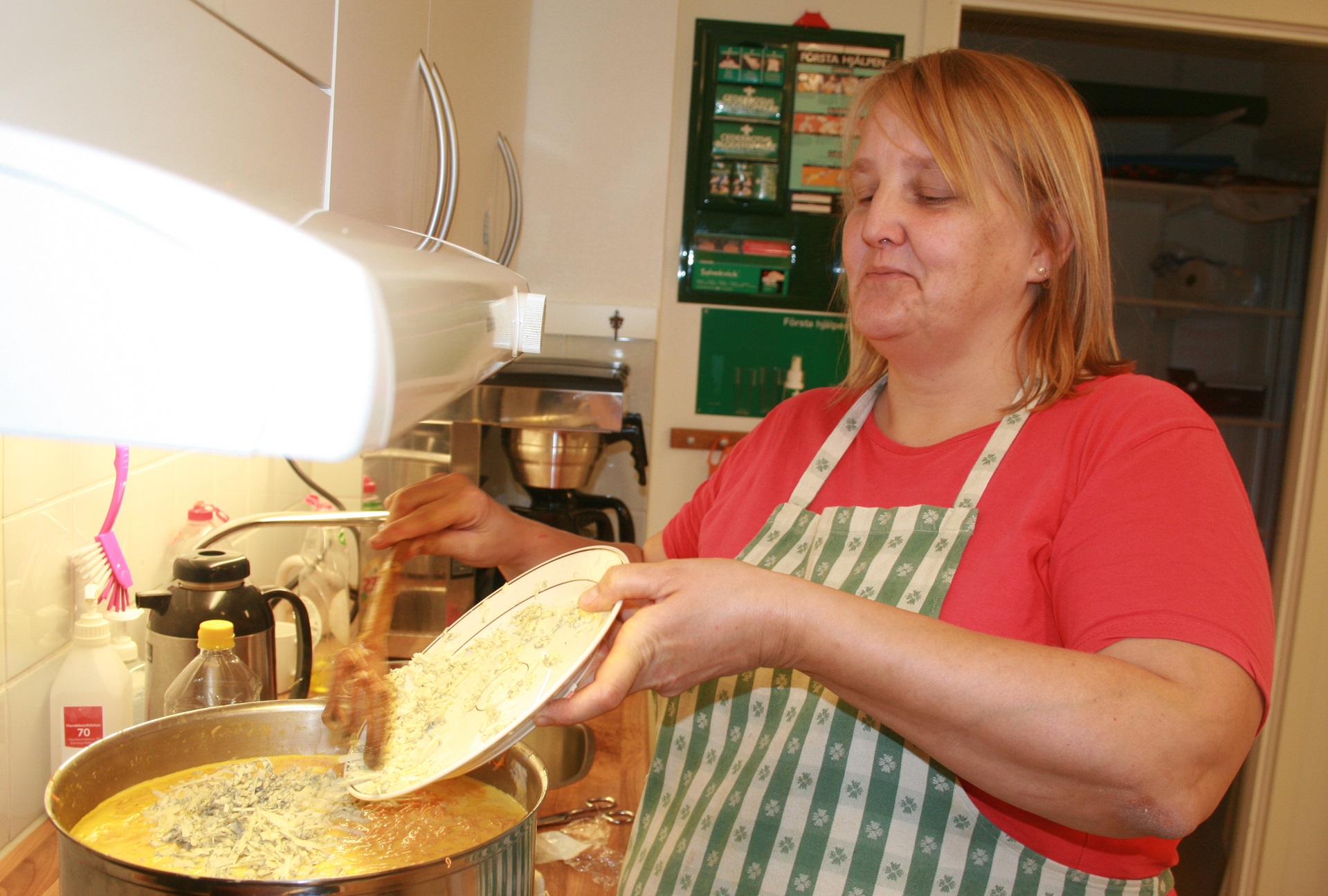 Som husmor möter Maria Agerberg många med goda smaker och varma omtankar.
