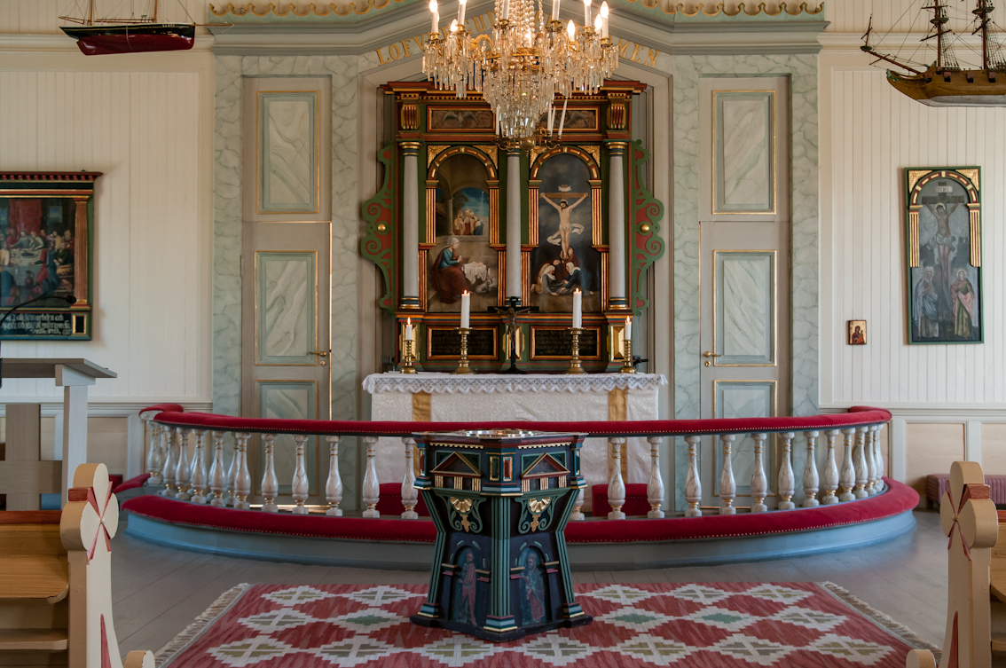 Altare i Mollösunds kyrka