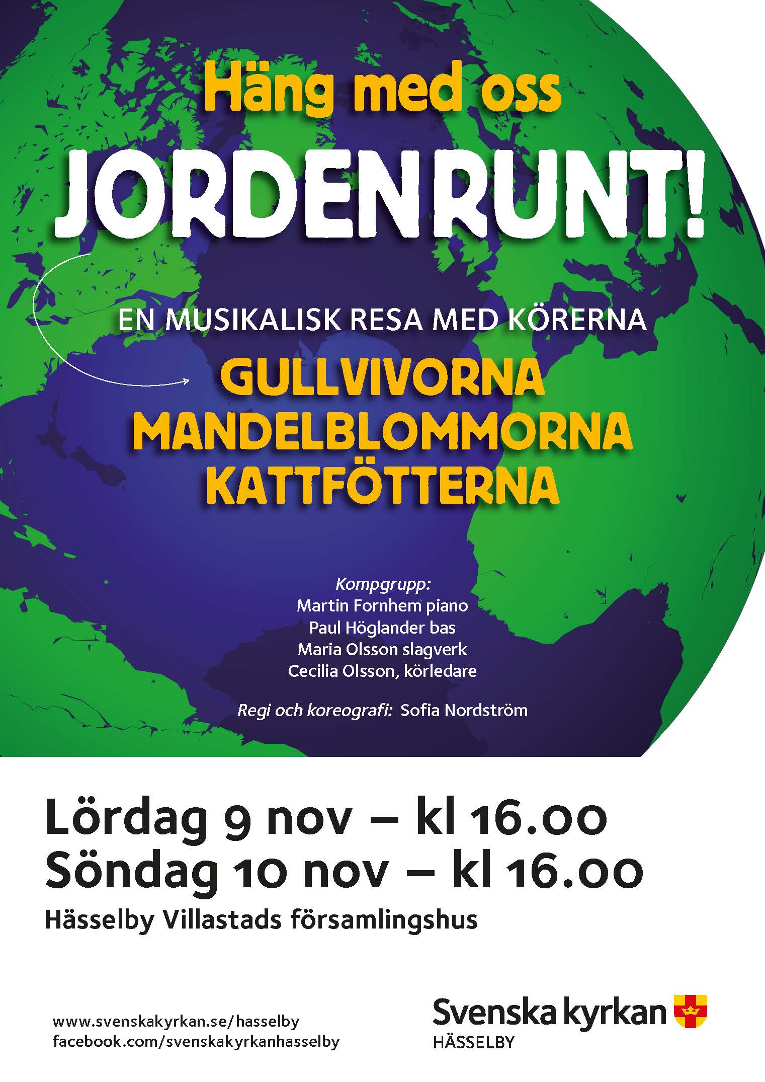 Häng med oss Jorden runt!  – en barnmusikal