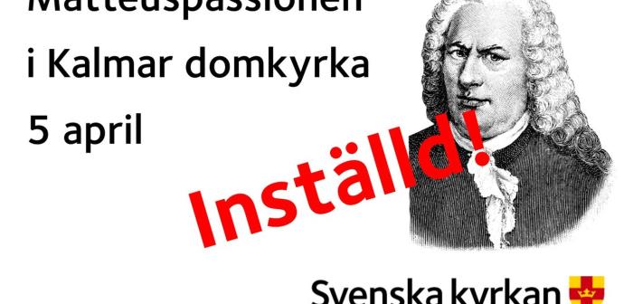 I solidaritet med extra utsatta medmänniskor har vi ställt in tre stora konserter nu i mars och april för att förhindra smittspridning.