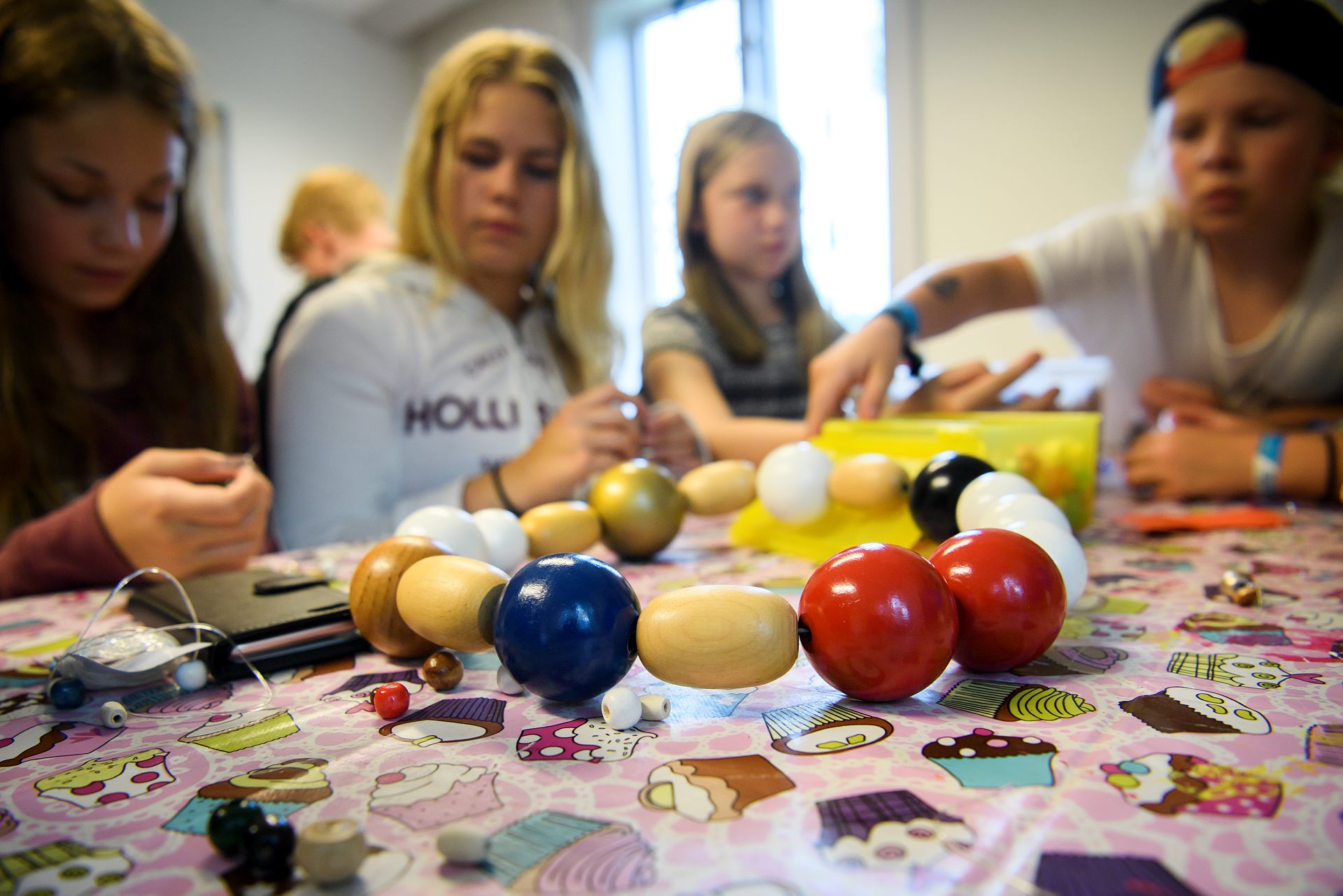 Vi ordnar en ny mötespunkt för barn.