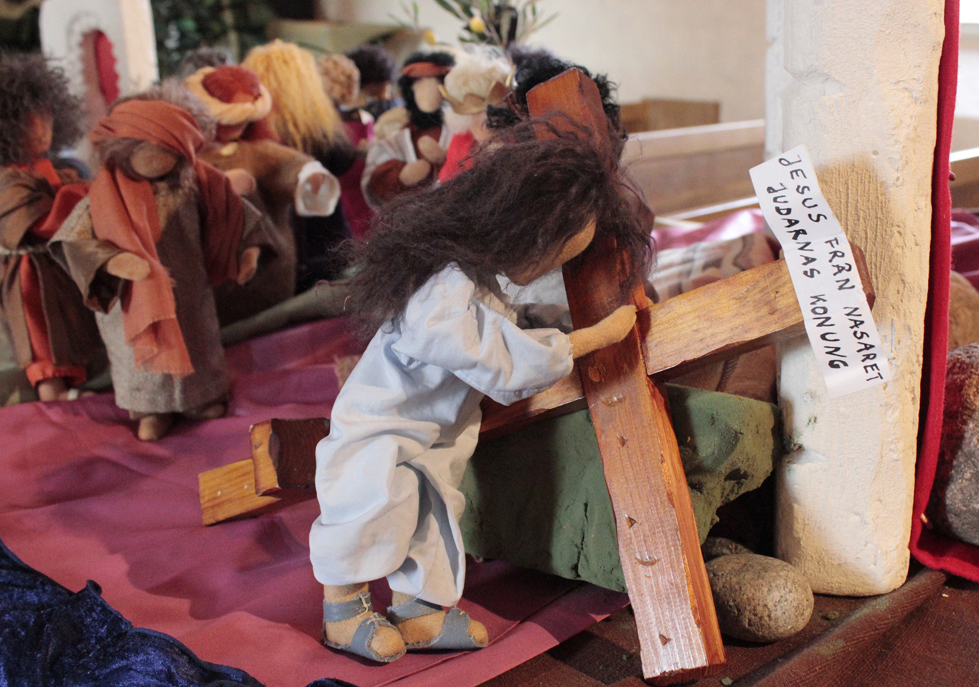 Jesus bär sitt kors 