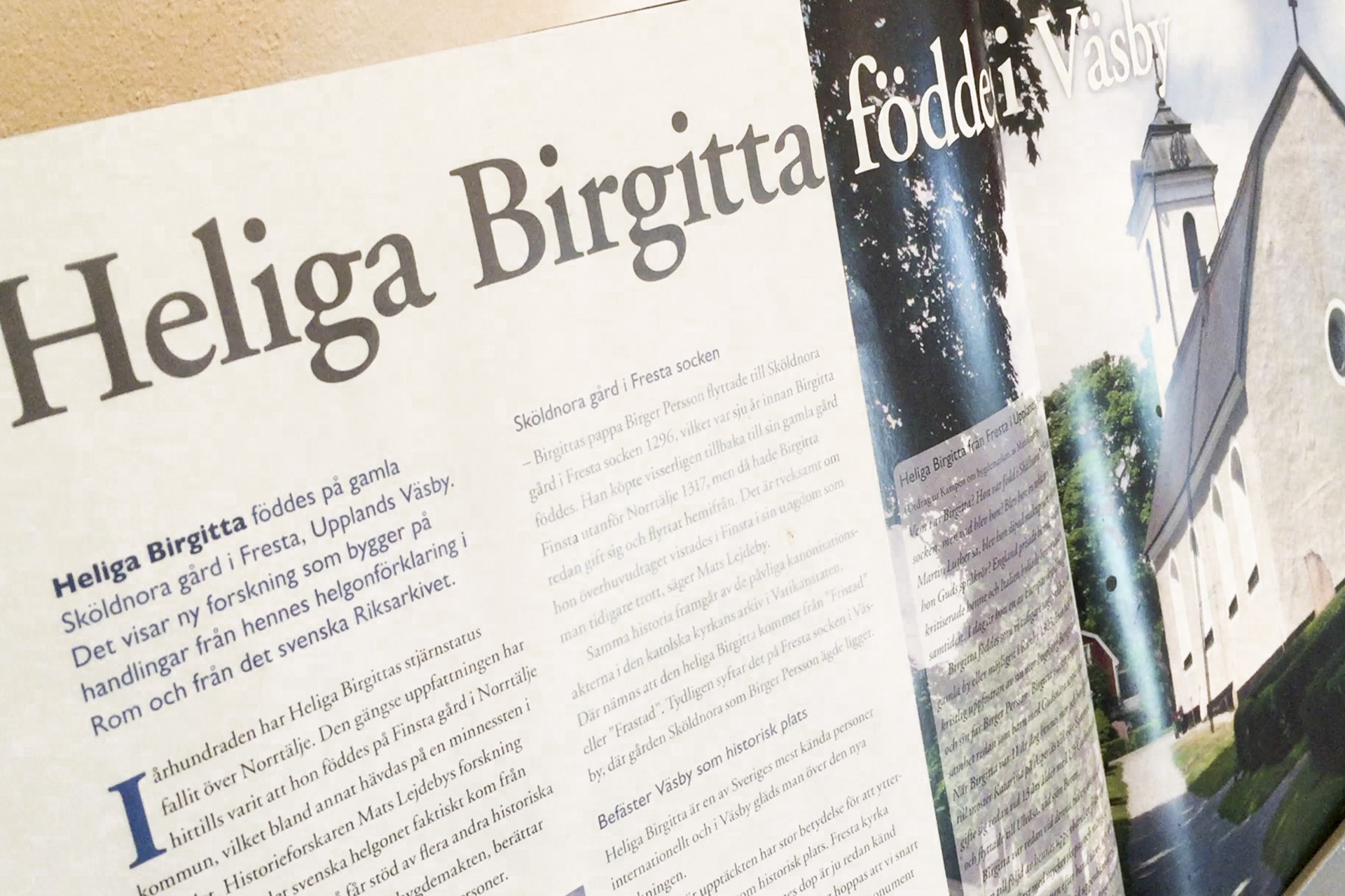 Ett bokuppslag om Birgitta