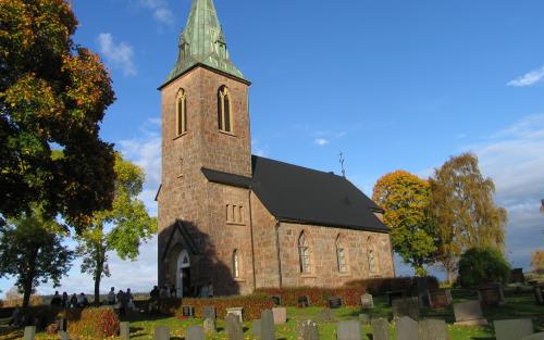 Brunns kyrka exteriört