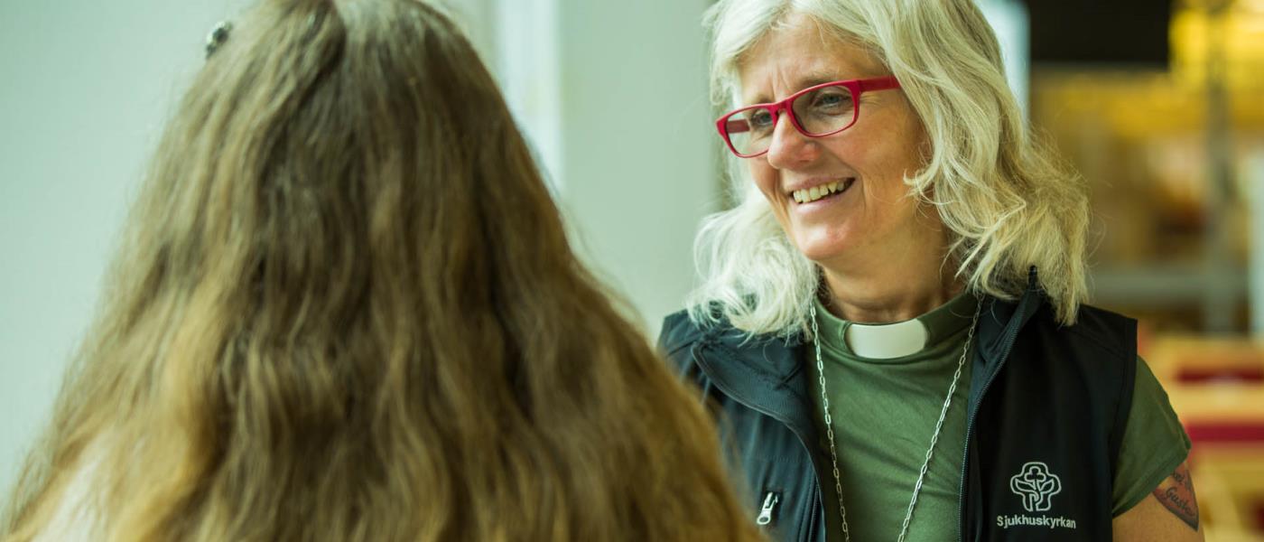 Carina Grinde, diakon i Svenska kyrkan Östersund