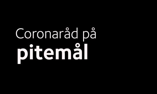 Limerick-kungen och pitemålsvirtuosen Birger Eriksson från Pitholm drar några fina tips om ”häjn vä coronan”. (Filmat och redigerat av Maria Fäldt)