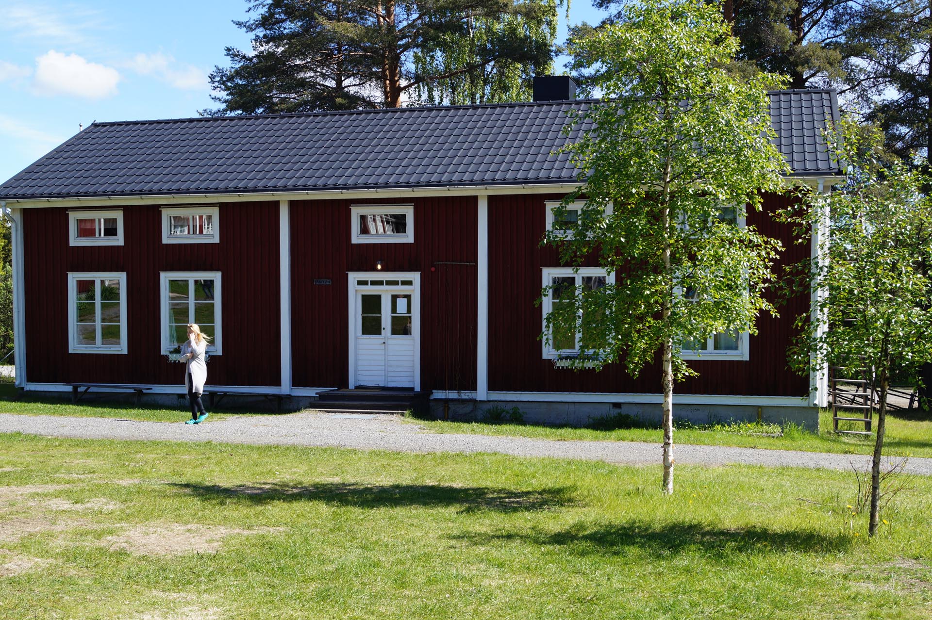 Vy från Strömsunds lägergård.