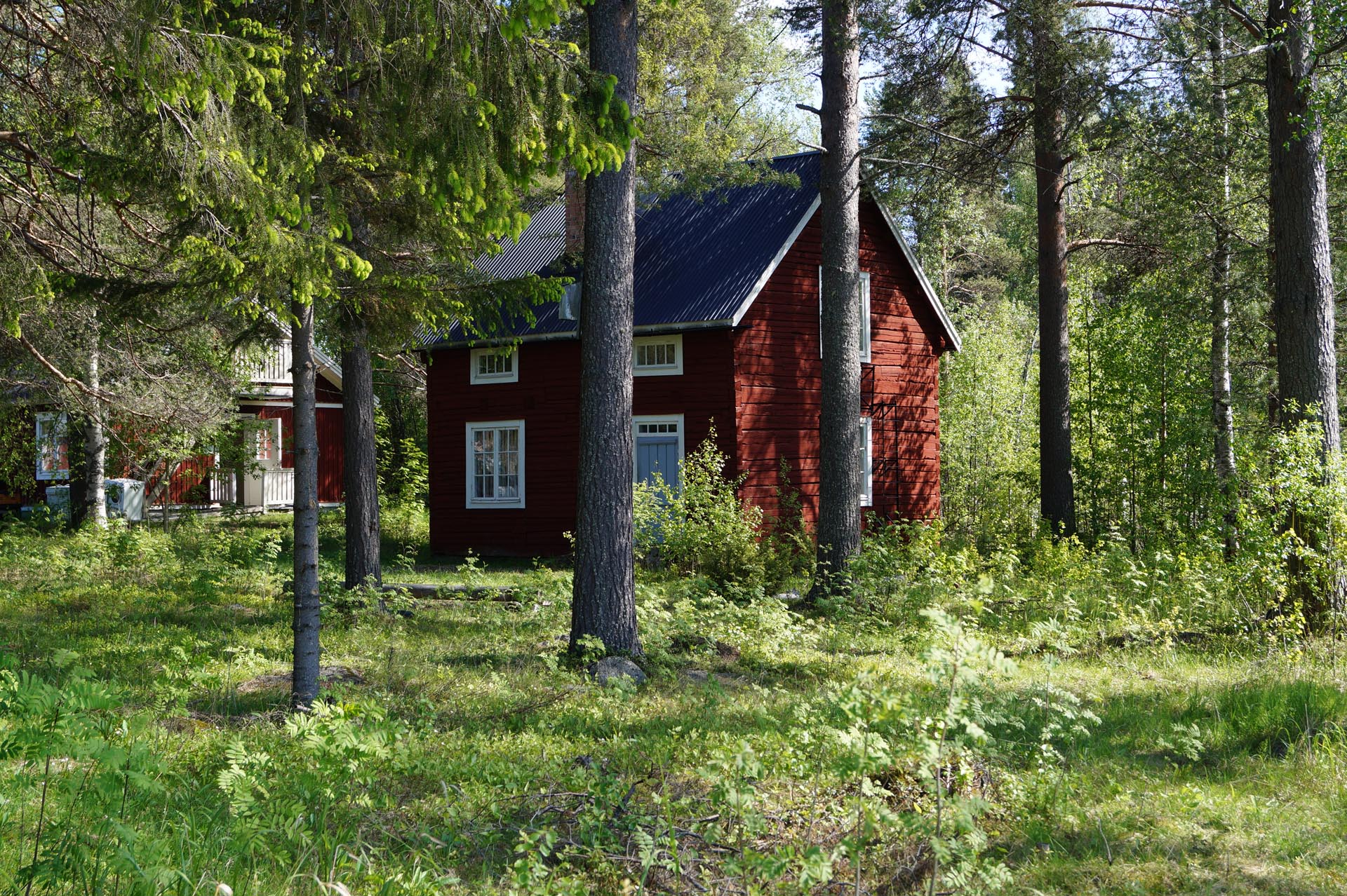 Vy från Strömsunds lägergård.