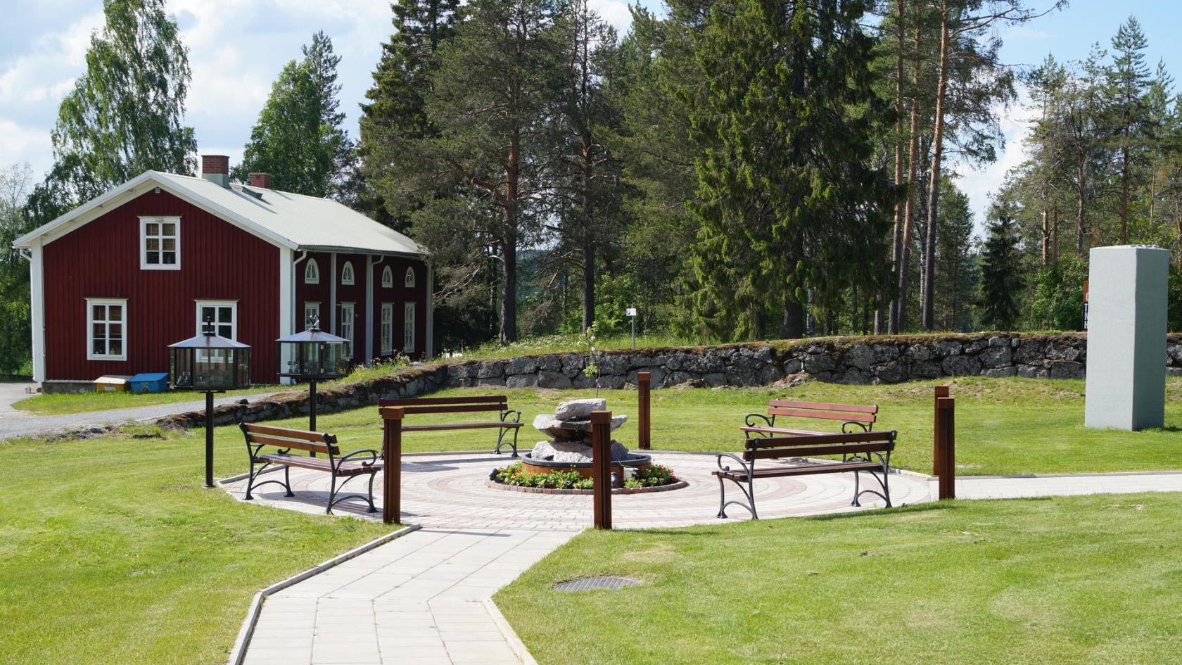 Askgravlunden vid Överluleå kyrka.