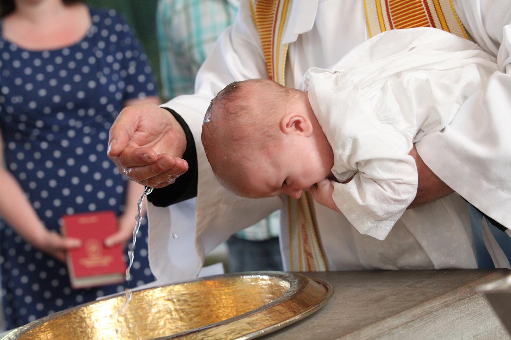 Dop i Kumla kyrka 