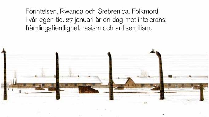 Förintelsen, Rwanda o Srebrenica