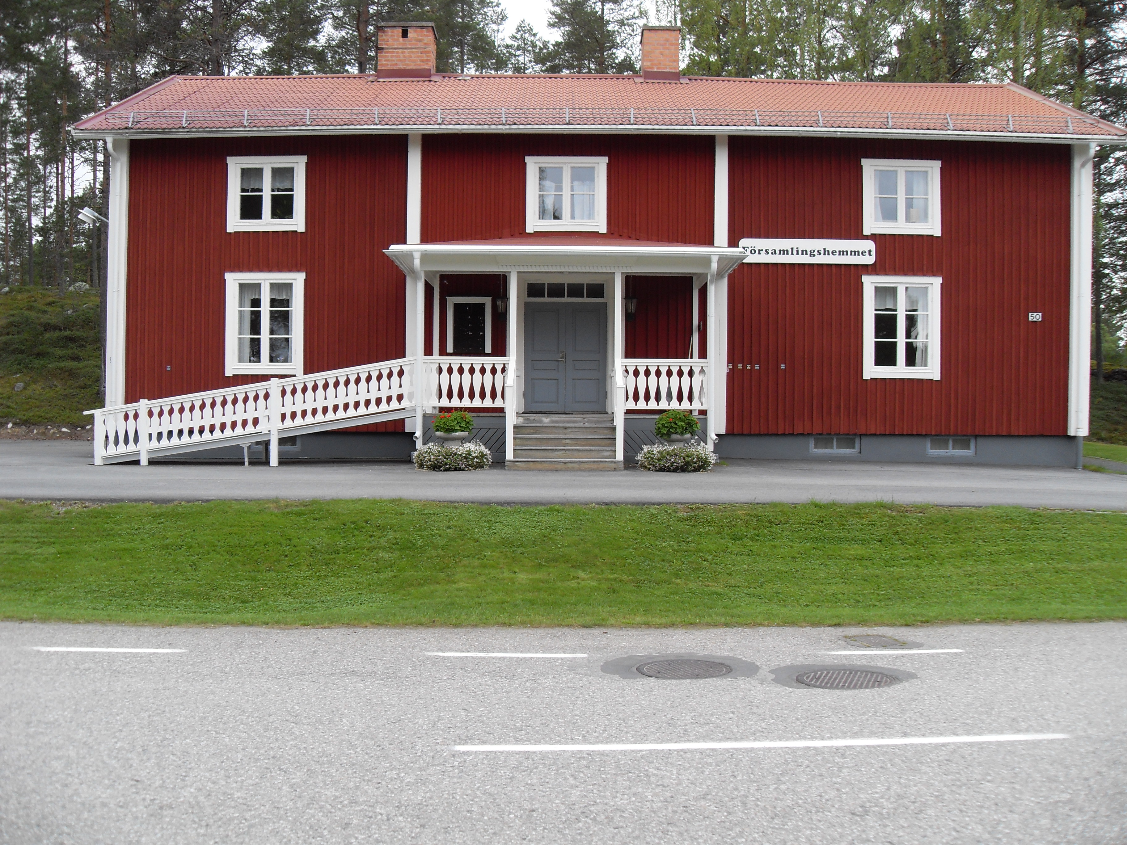 Det röda församlingshemmet i Gargnäs