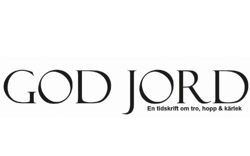 Logotyp för tidningen God Jord