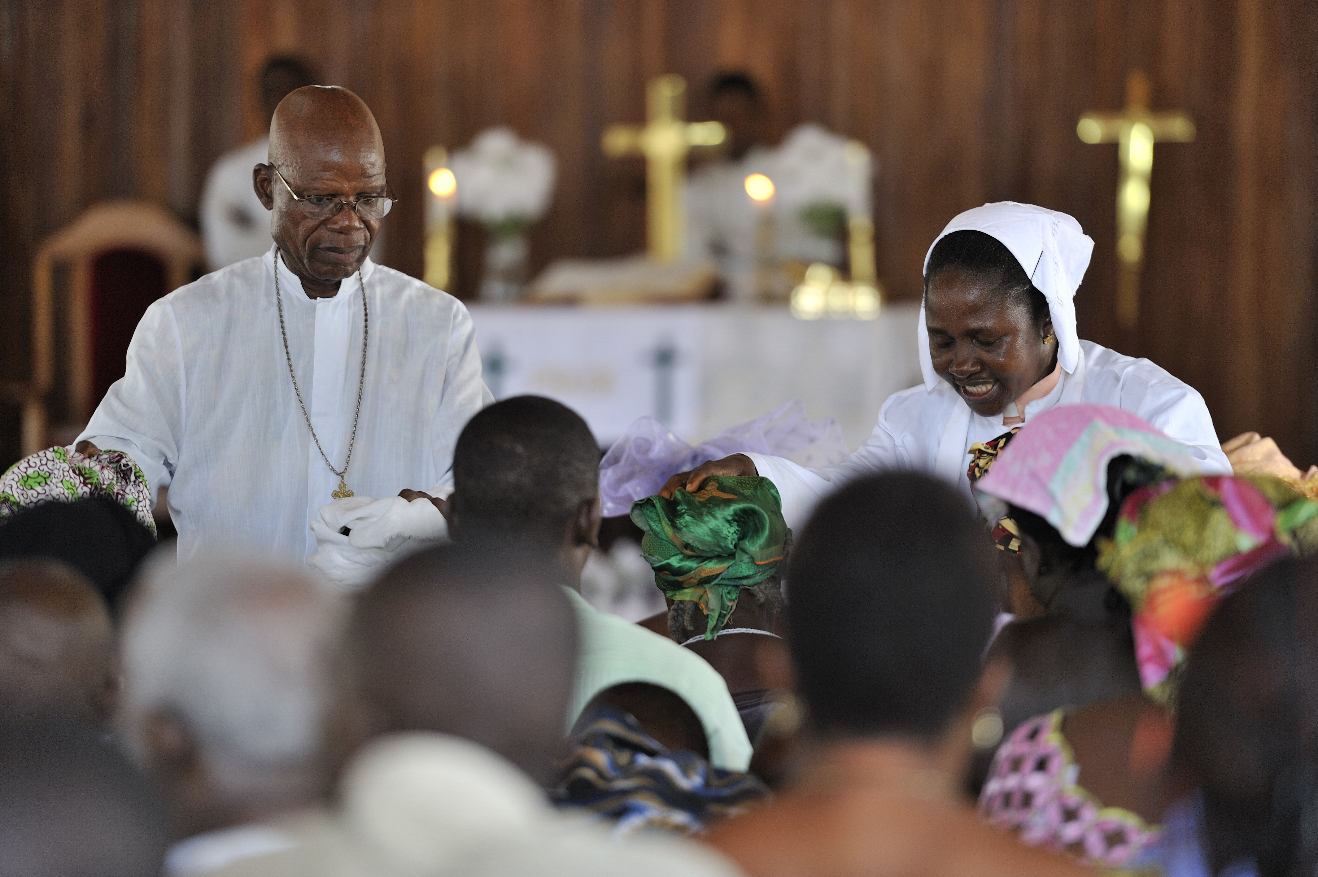 Gudstjänst i Liberia