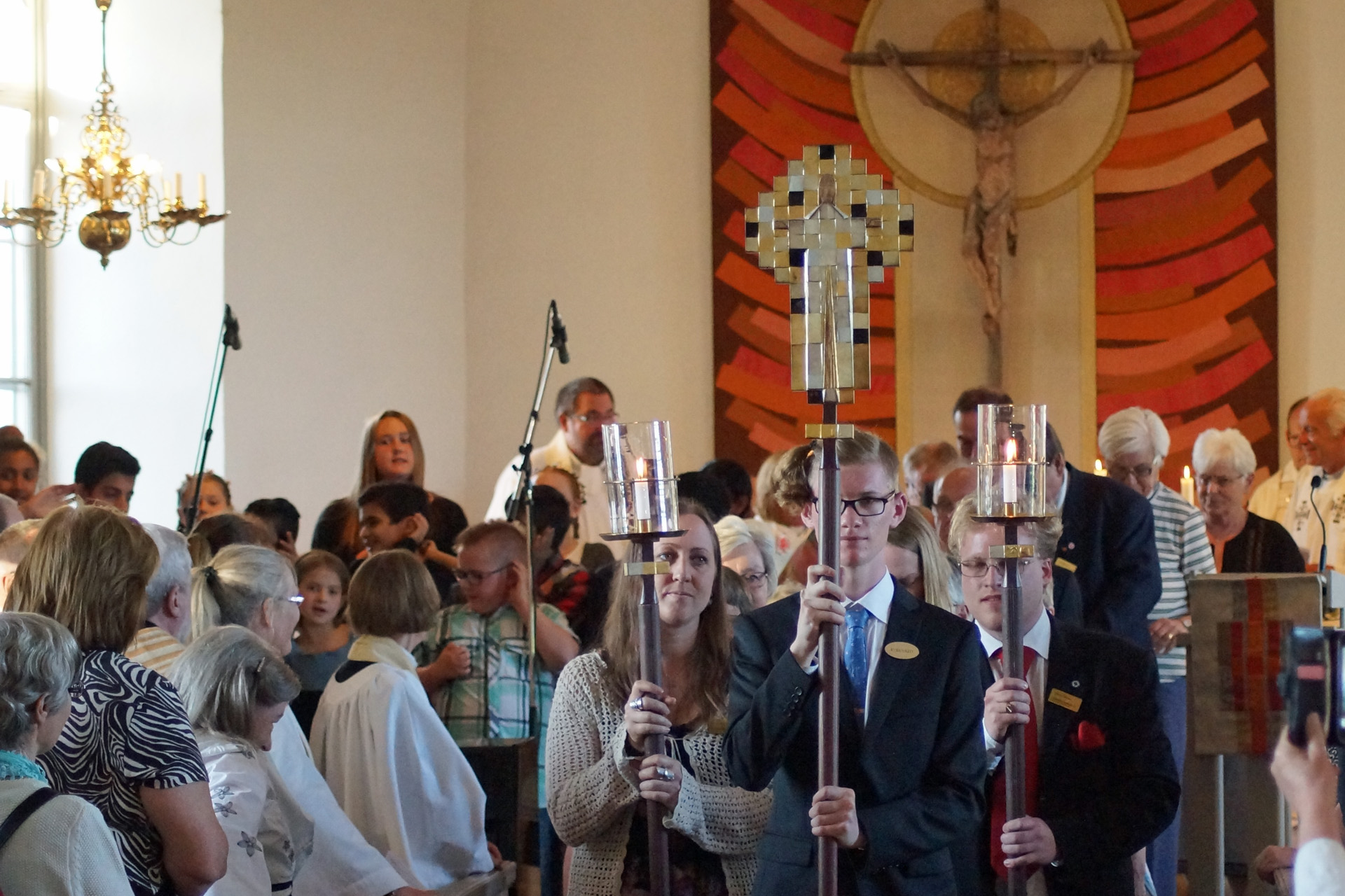 Mottagningsgudstjänst för kyrkoherde Jonas Ahlsson