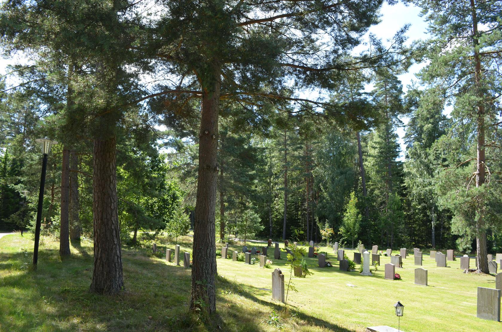 Hovshaga begravningsplats: kistkvarter