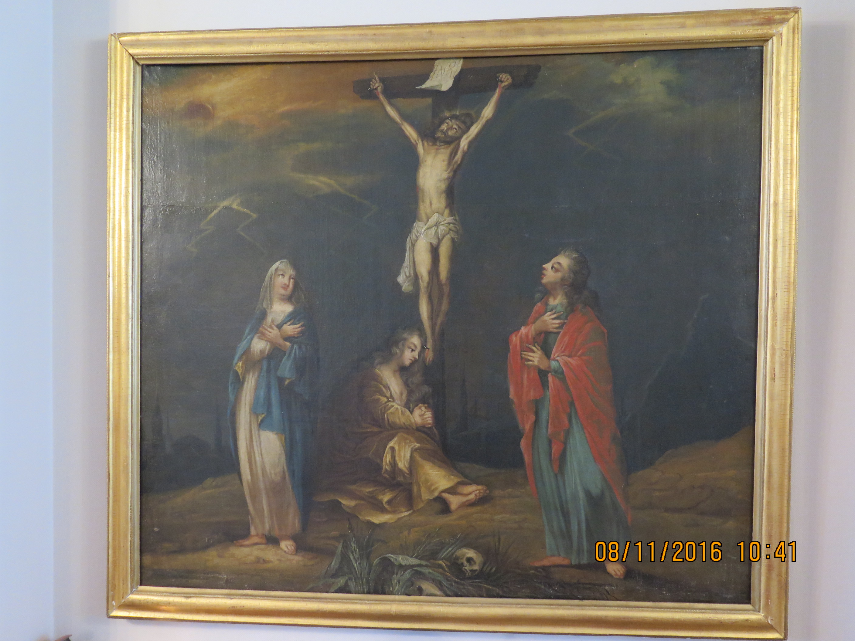 Äldre altartavla Pajala kyrka