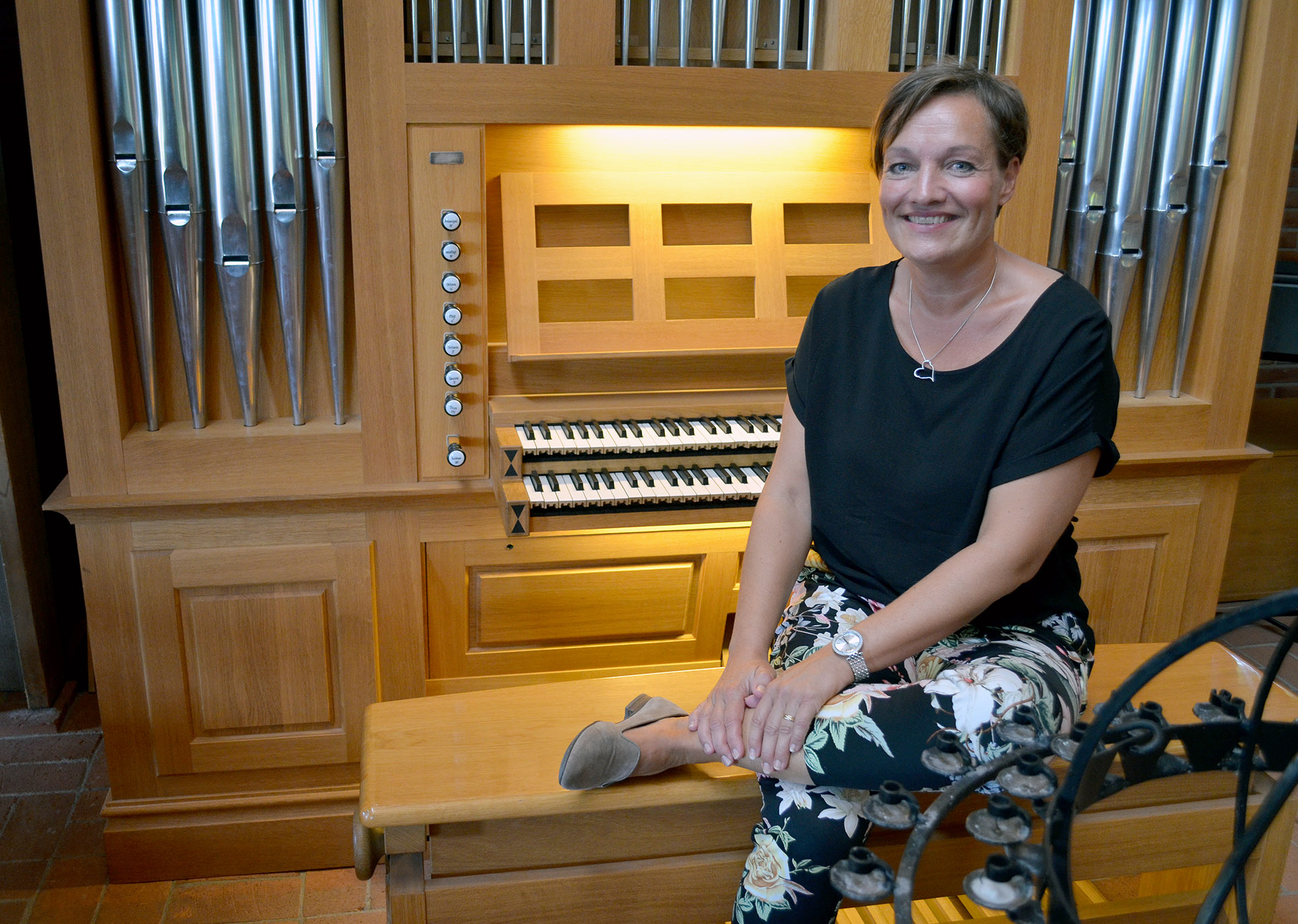 Iréne Jönsson lämnade jobbet i Munka Ljungby under sensommaren och har haft en lång semester innan hon nu börjar sin nya tjänst i Kärleken. 