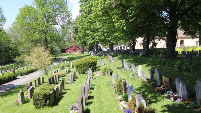 Yttergrans kyrkogård. Håbo pastorat