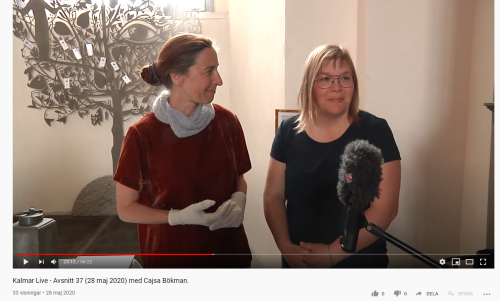 Vårens nya lokala TV-program i Kalmar innehöll i slutet av maj ett inslag om Kalmar domkyrkas metallföremål.