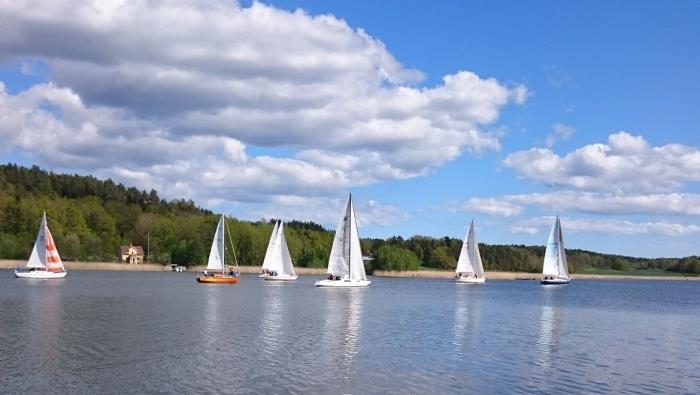 Kappsegling på Gamlebyviken