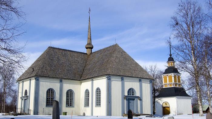 Karl Gustav Kyrka vintertid