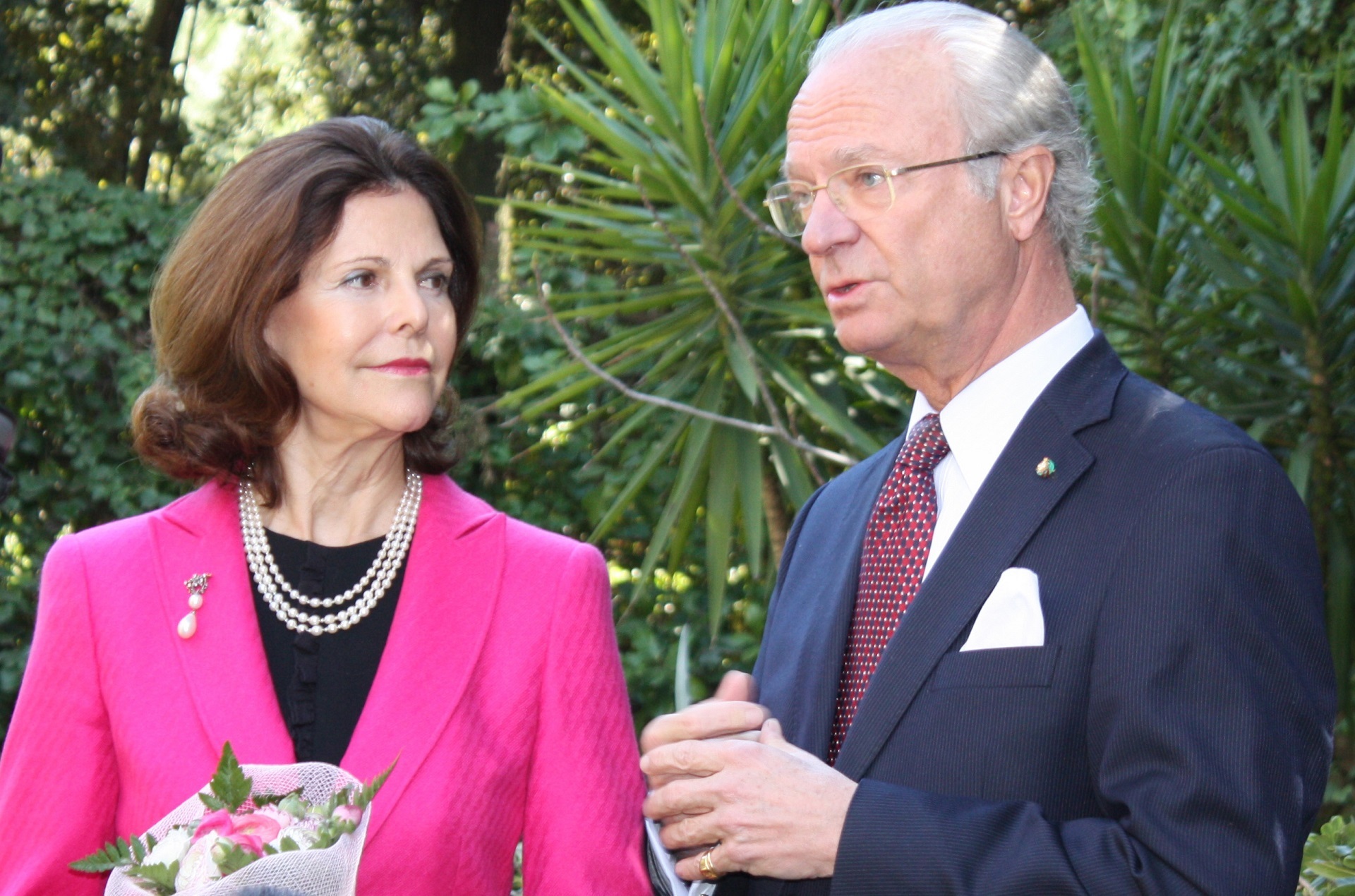 Kungaparet på besök