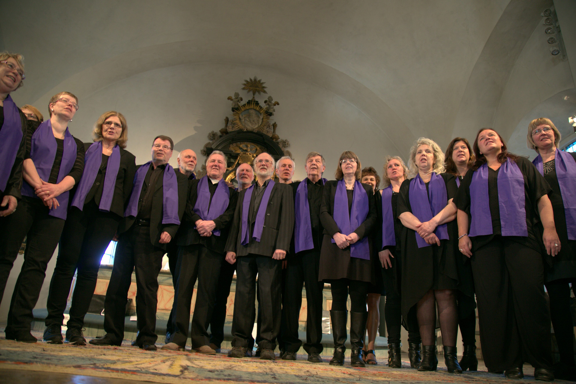 Kyrkuddens gospel från Leksand.