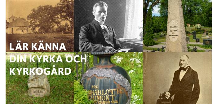 Våra kyrkor och kyrkogårdar vårdar personliga minnen och ett gemensamt kulturarv. Följ med på en vandring på Västra Tunhems kyrkogård och gör en tidsresa till svunna tider.