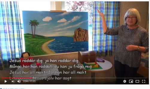 Två Systrars församling har börjat sända digital söndagsskola -- så nu kan alla vara med!