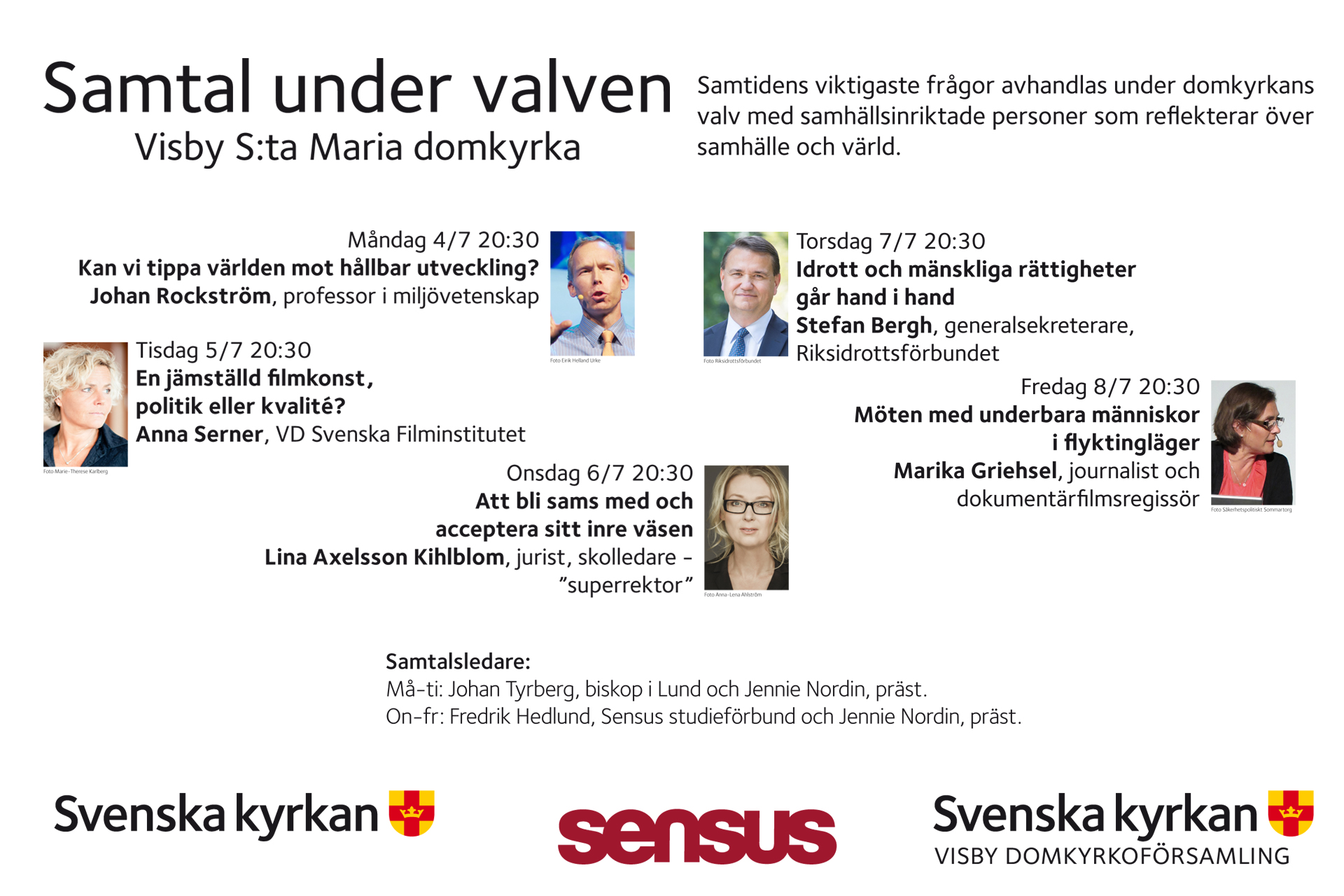 Samtal Under Valven Almedalsveckan 2016