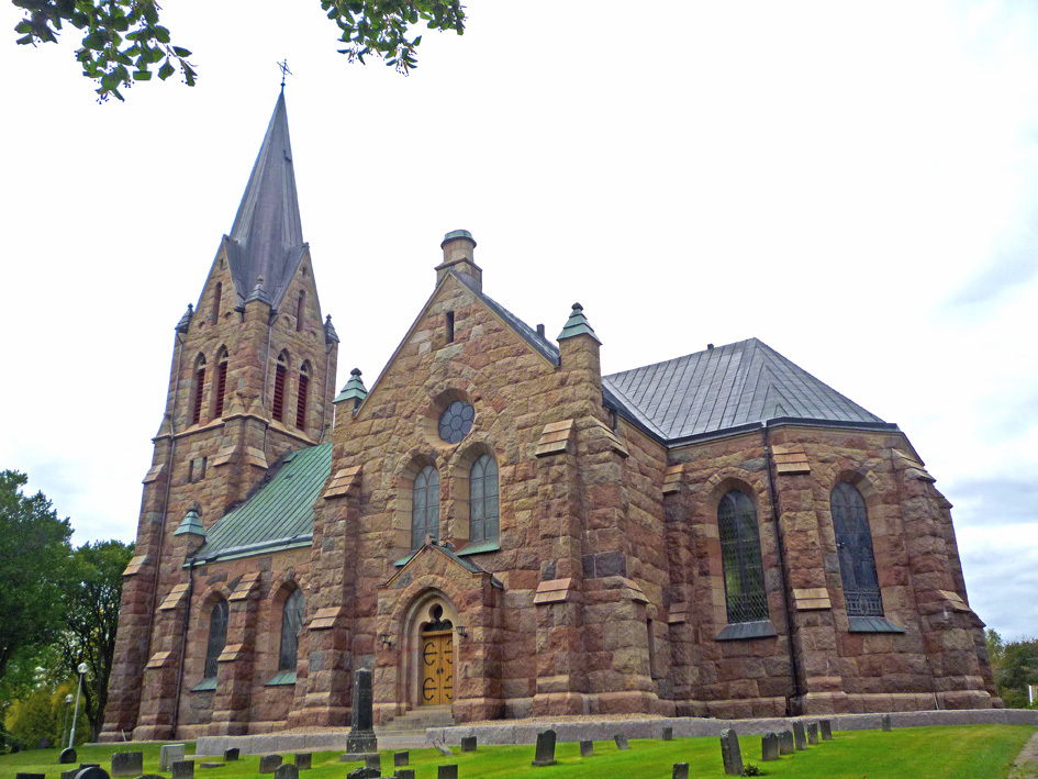 Norra Solberga kyrka, södra sidan