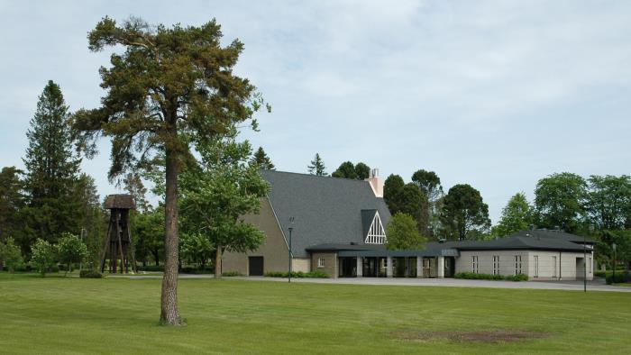 Norra kyrkogården med Heliga korsets kapell och trons kapell