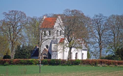 Övraby kyrka våren 2016
