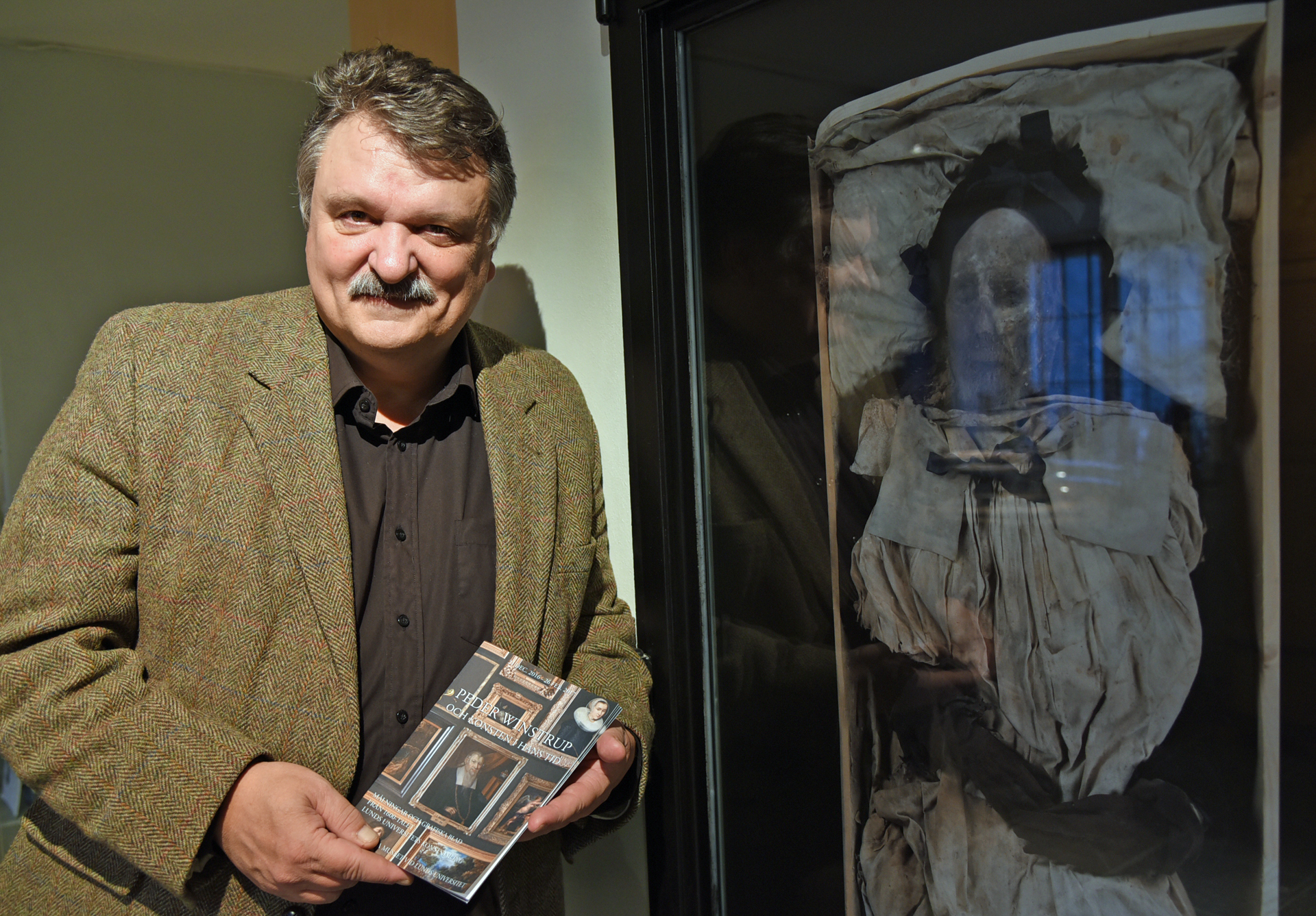 Museichef Per Karsten arbetar intensivt med det medialt mycket uppmärksammade Peder Winstrupsprojektet.