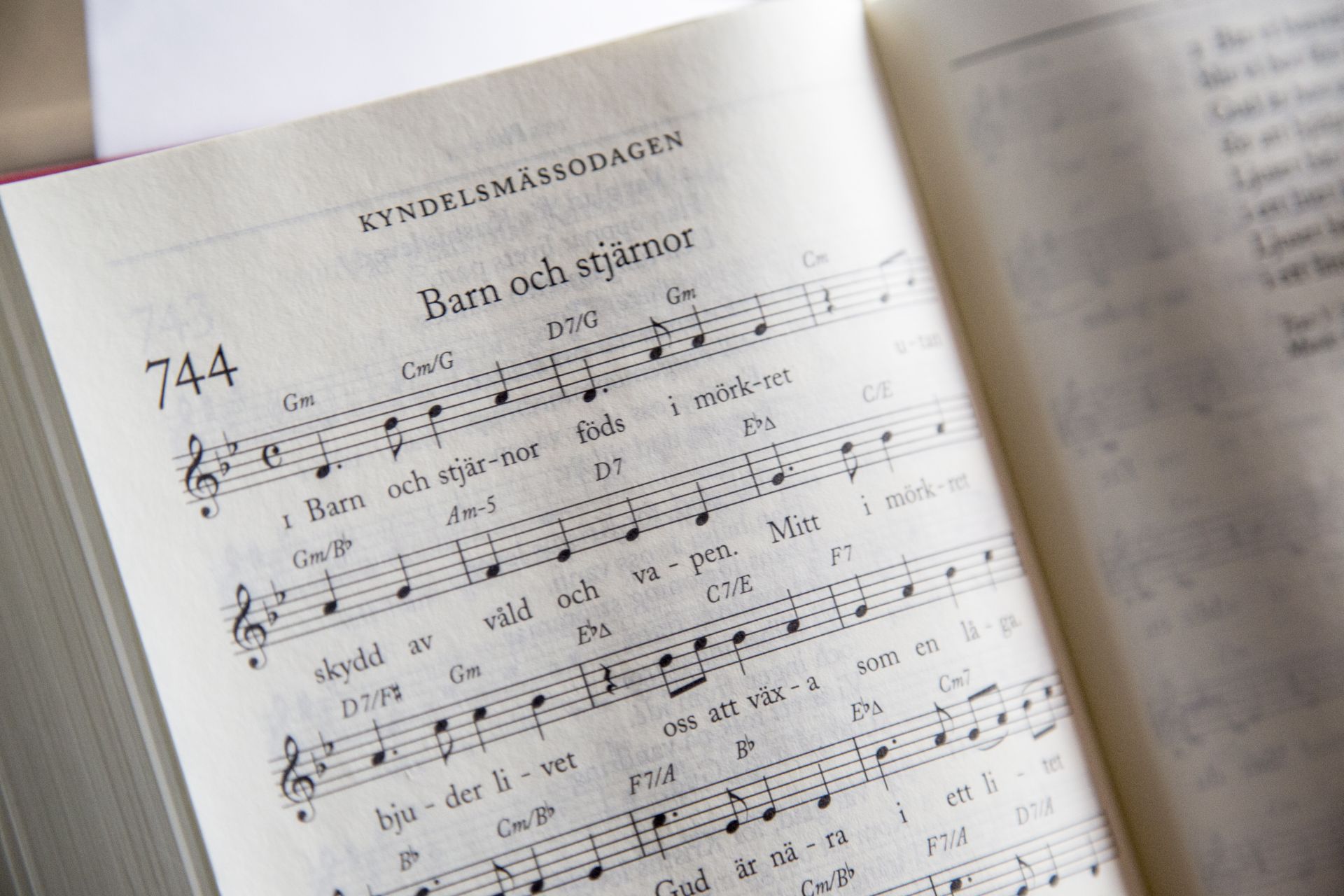 Psalm Barn och stjärnor