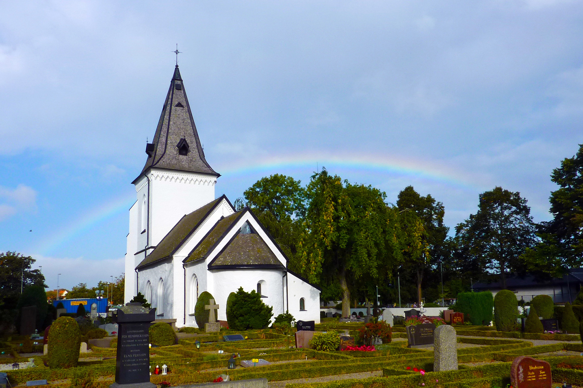 Regnbåge över S:t Staffans församling