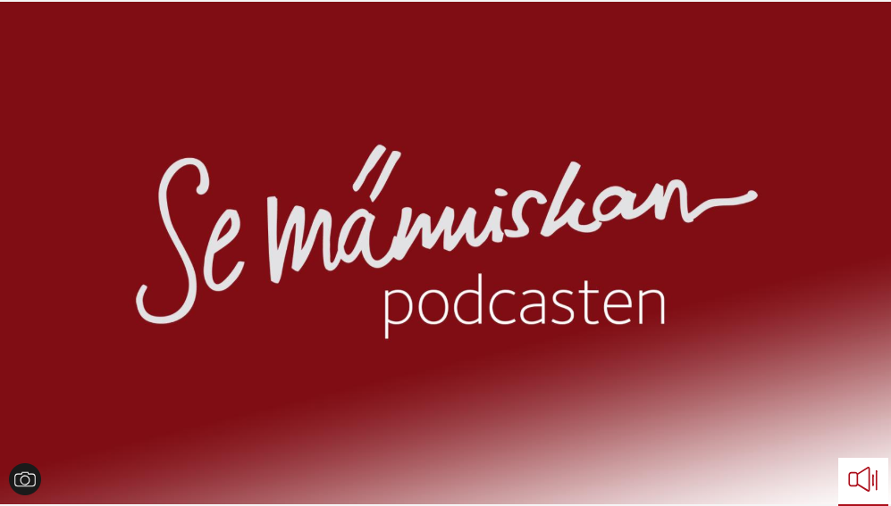 Logotyp för Se människan-podcasten